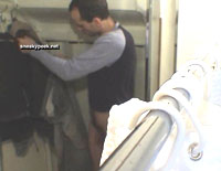 Clothes shop changing room